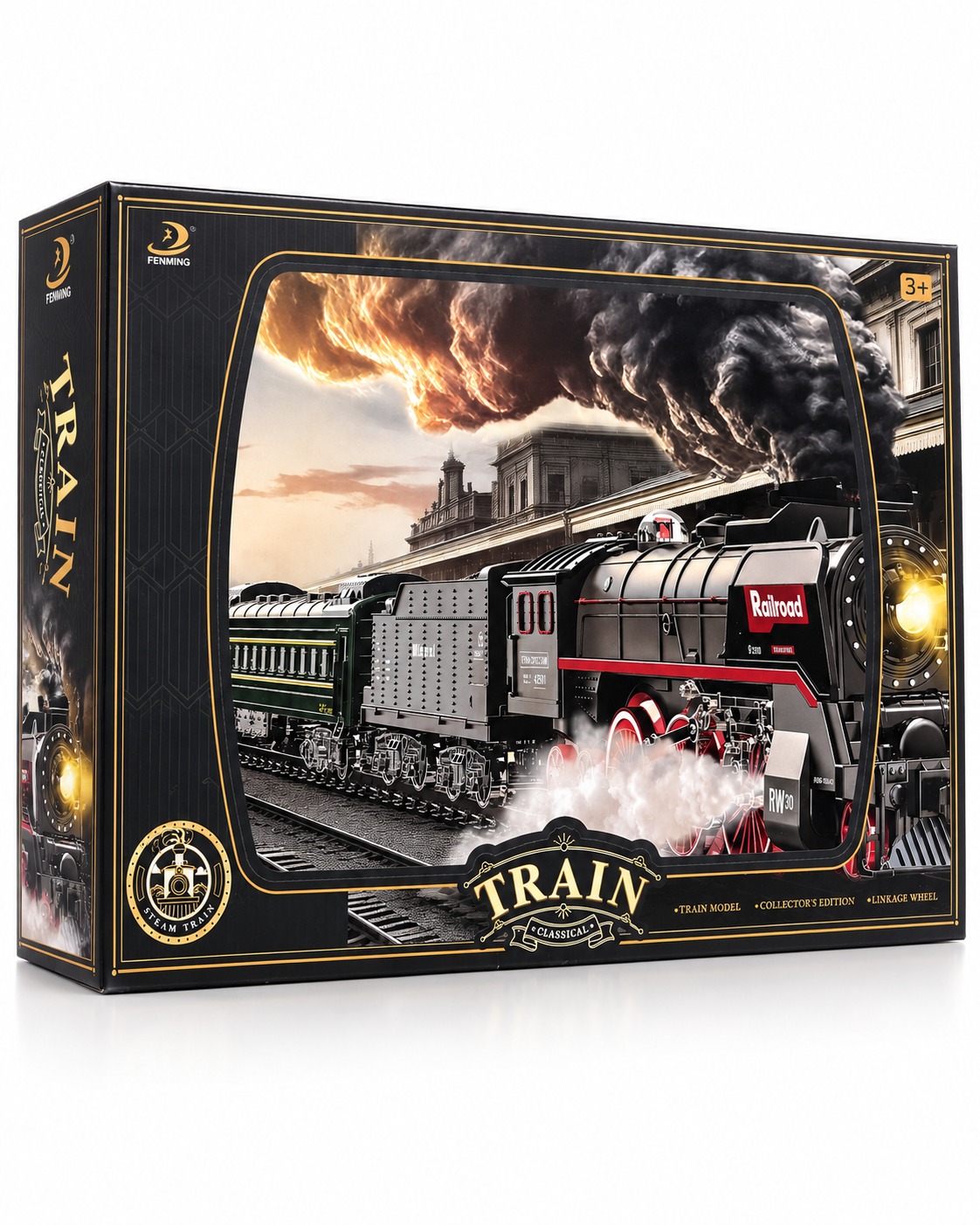 Steam Locomotive Express Train