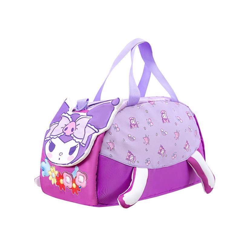 PURPLE KITTY Duffle Bag