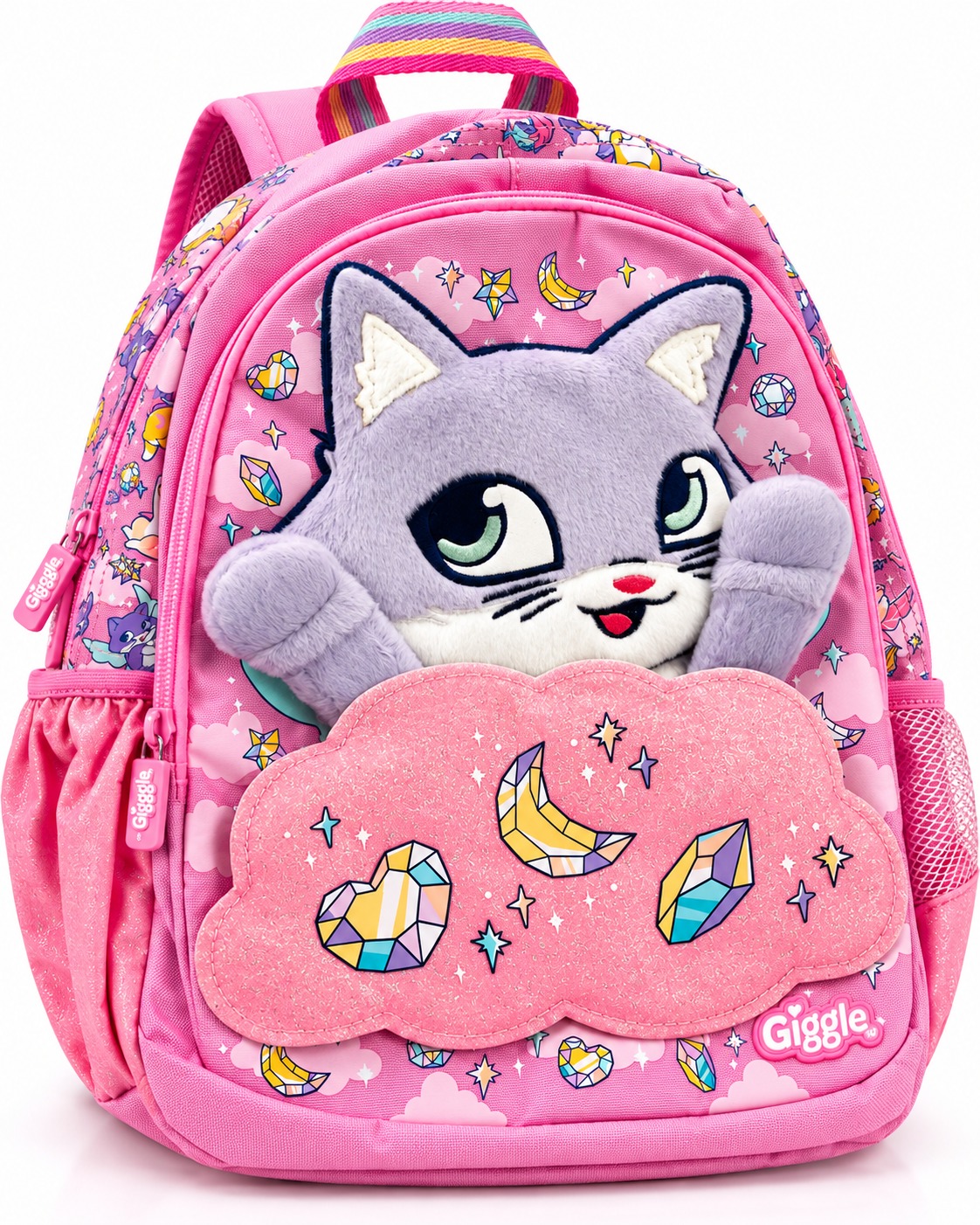 Space Cat Pink Bag