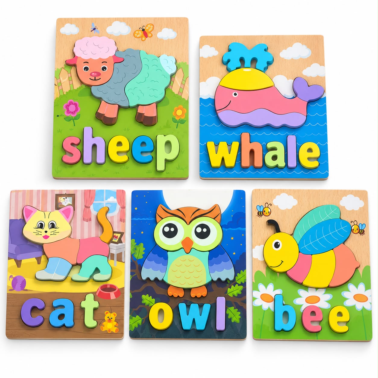 Animal Wooden Puzzle