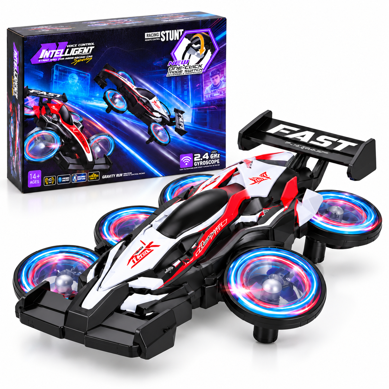 Intelligent Gyro RC Stunt Car