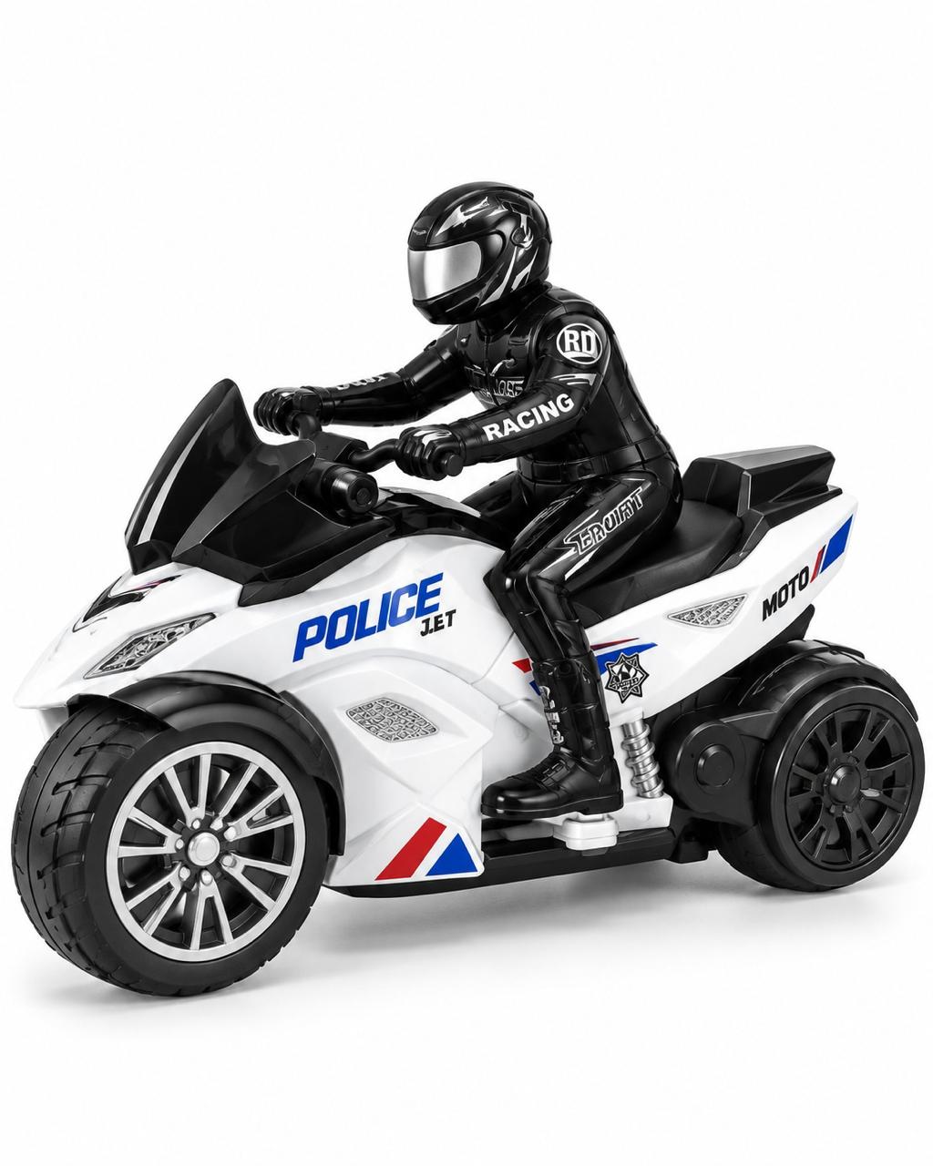 RC Police Spray Motorbike (3 wheeler)