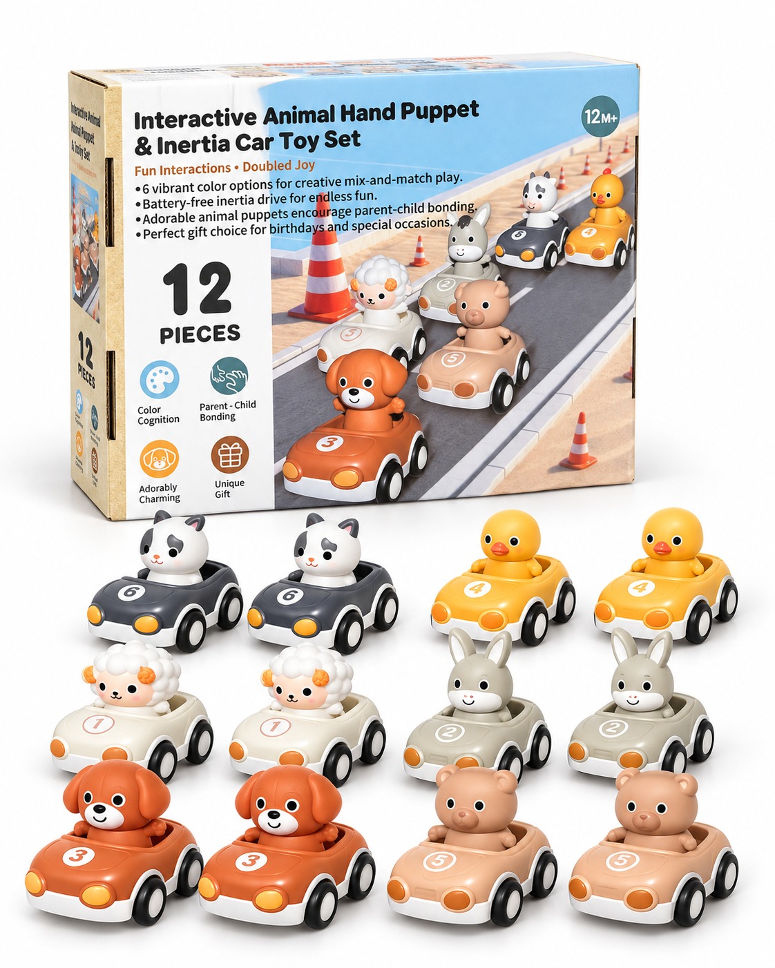 Interactive  Animal Hand Puppet and Inertia