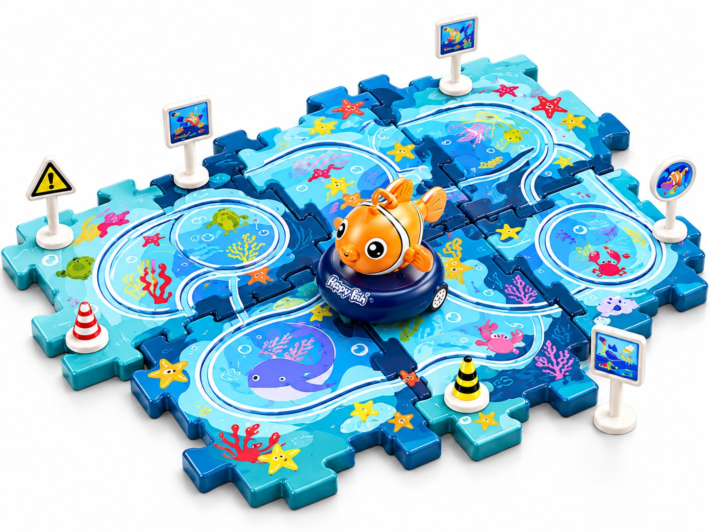 HAPPY FISH Rail Set (25 Pcs)