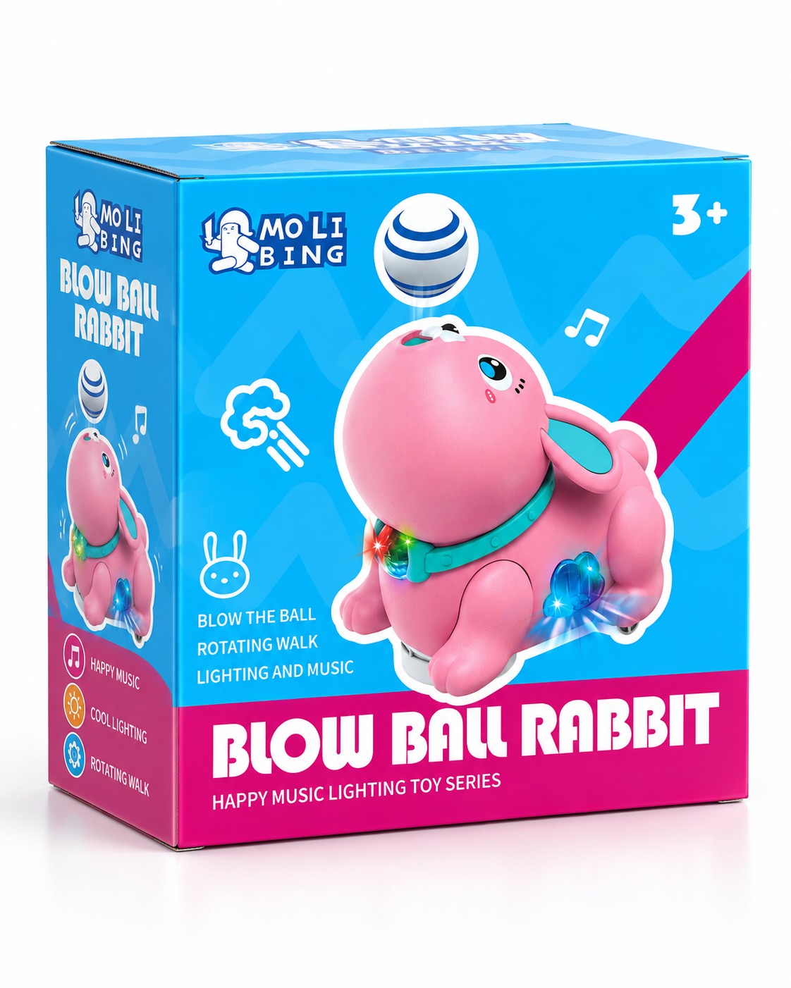 BLOW BALL ELEPHANT – blue elephant