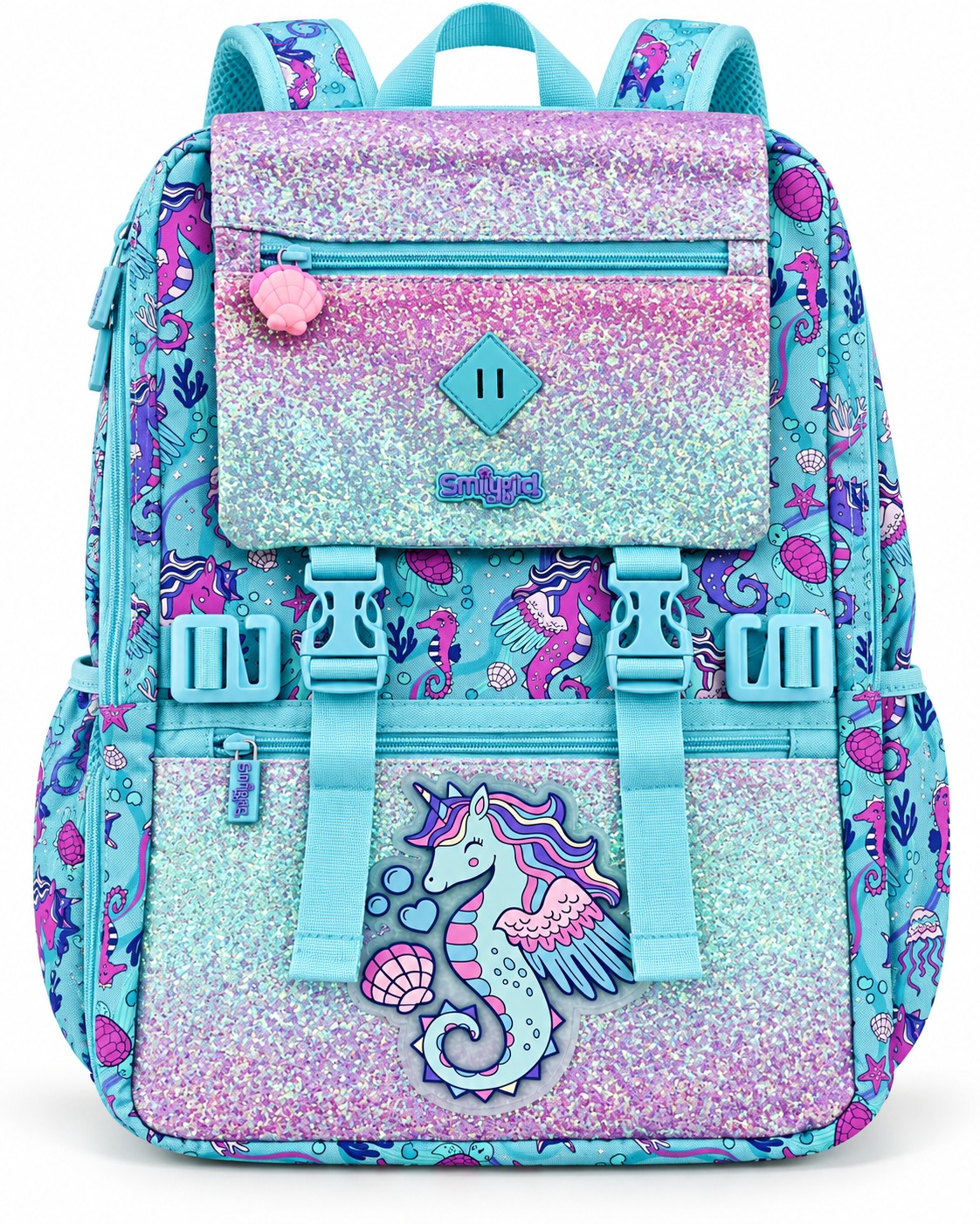 Sea Unicorn Glitter Backpack