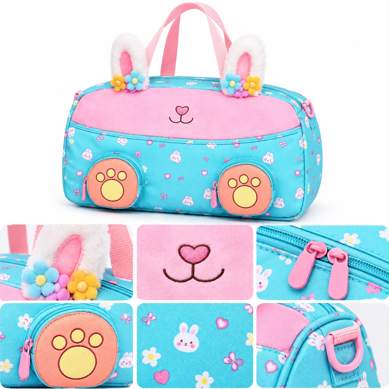 PASTEL PAW Duffle Bag