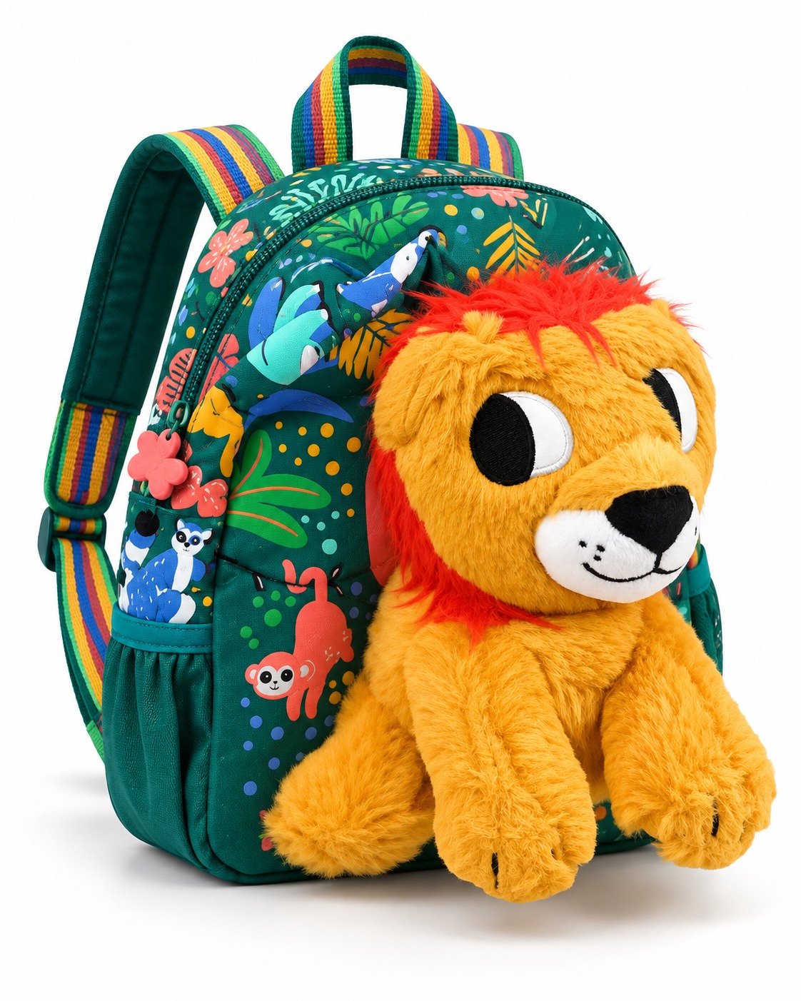 3D Lion Mini Backpack
