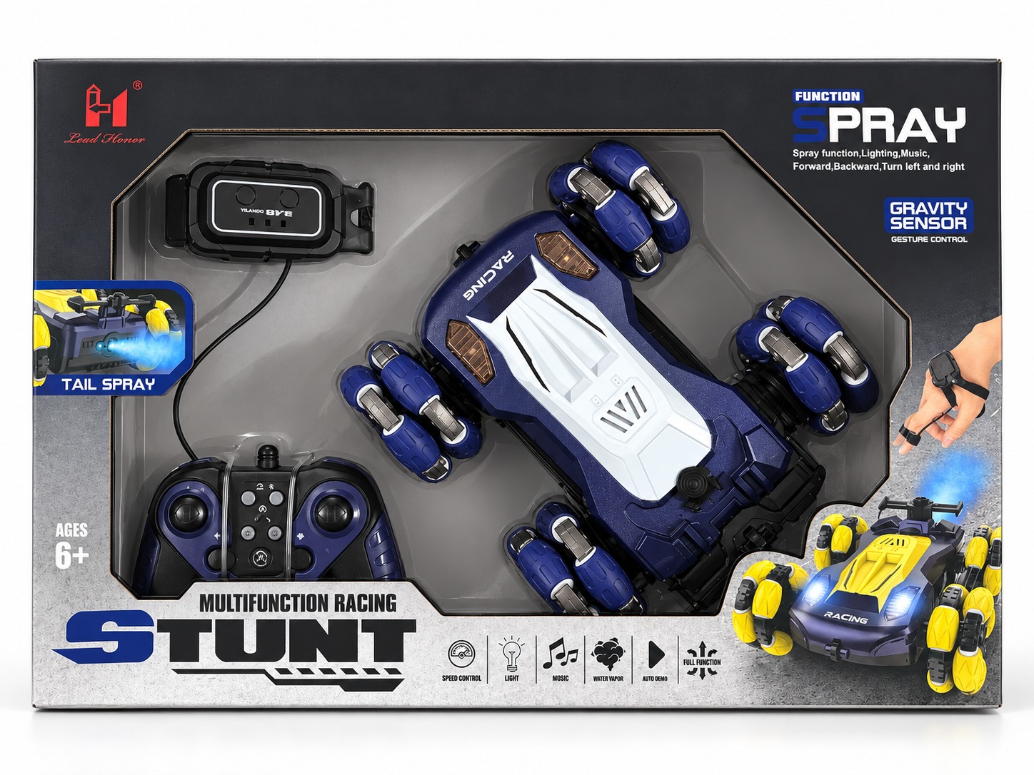 RC Multifunction Racing stunt โ Blue